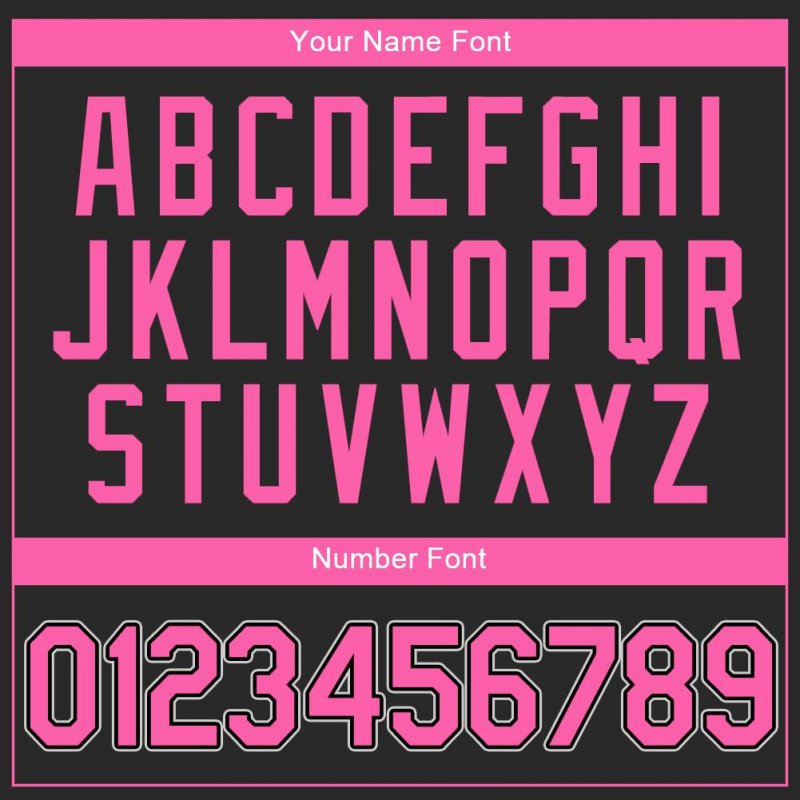Men's Custom Black Pink-White Authentic Baseball Jersey