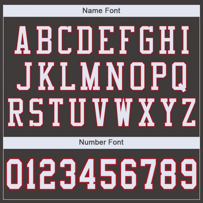 Men's Custom Pewter White-Red Mesh Authentic Football Jersey