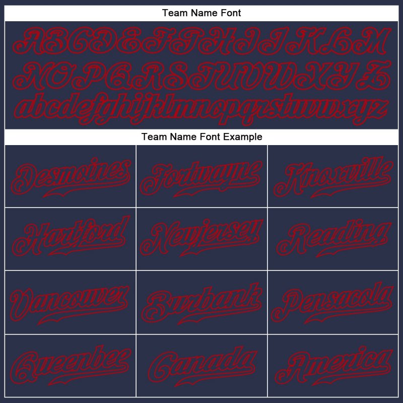 Men's Custom Navy Navy-Red Authentic Baseball Jersey