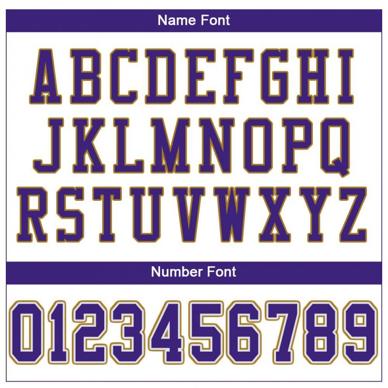 Men's Custom White Purple-Old Gold Mesh Authentic Football Jersey