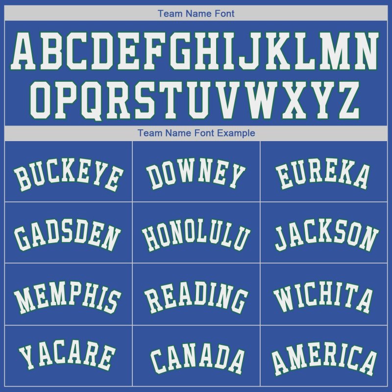 Men's Custom Blue White-Kelly Green Authentic Throwback Basketball Jersey